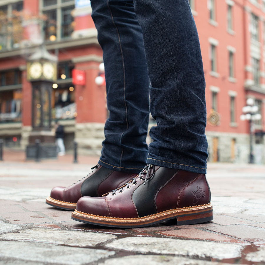 The Fluevog x Viberg Racer Boot