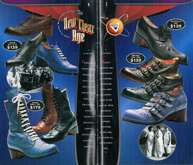 Way Back Wednesday: John Fluevog Welcomes You to the New Clear Age