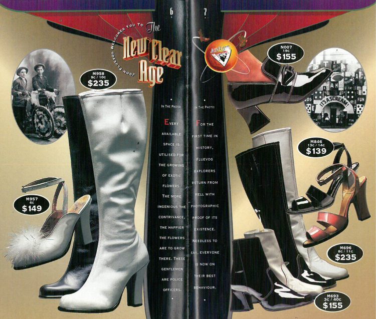 Way Back Wednesday: John Fluevog Welcomes You to the New Clear Age