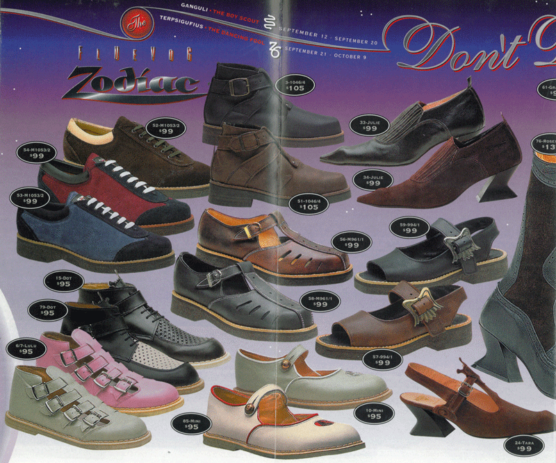 Way Back Wednesday: The Fluevog Zodiac