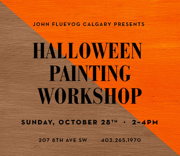 Halloween Painting Workshop in Calgary!