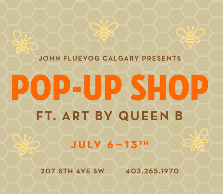 Calgary Pop-up Shop ft. Art by Queen B