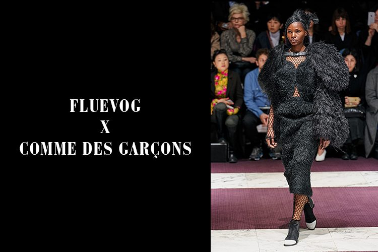 Fluevog x Comme des Garçons at Paris Fashion Week