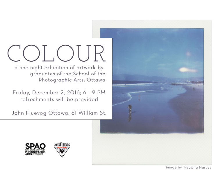 Colour: a one-night exhibition at Fluevog Ottawa
