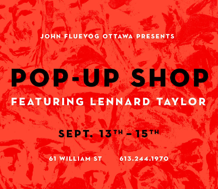 Lennard Taylor Pop-up Shop in Ottawa