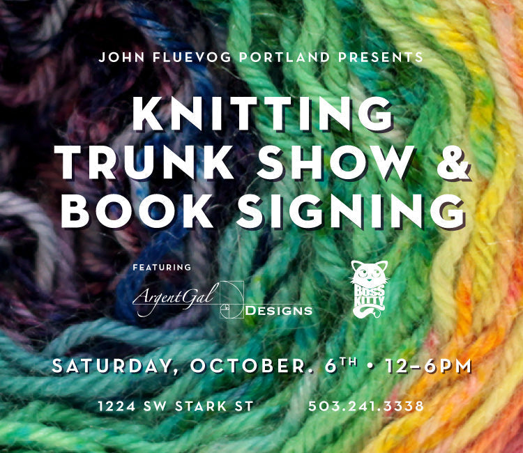 Knitting Trunk Show & Book Signing in Portland!