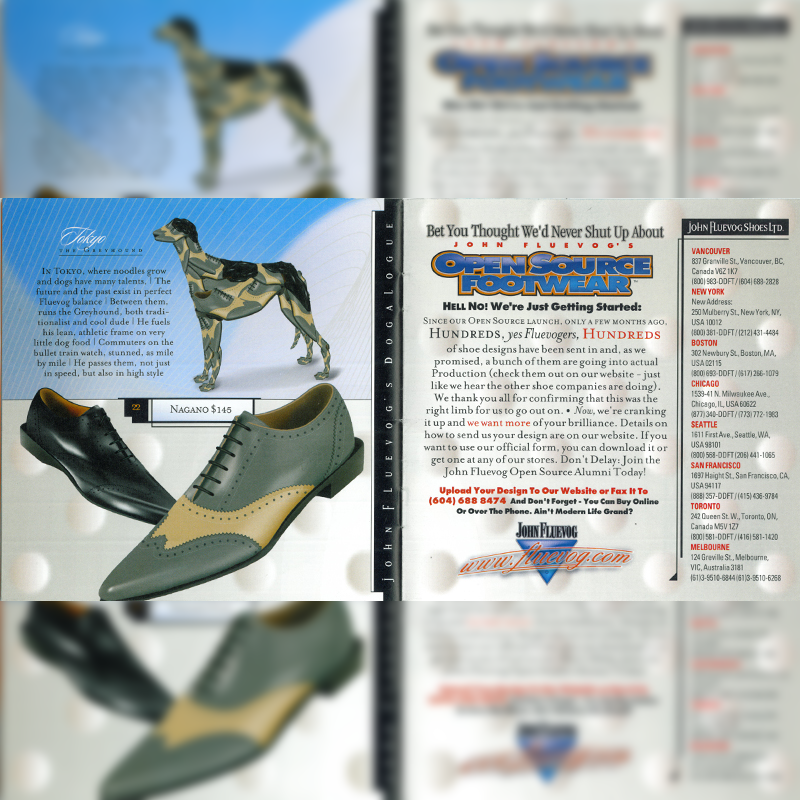 Way Back Wednesday: John Fluevog's Dogalogue