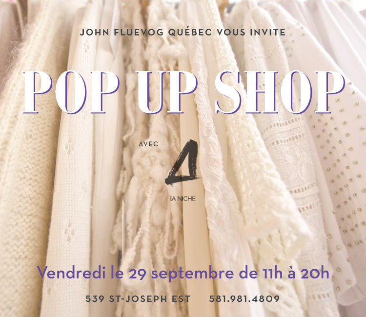 Pop-up avec la niche
