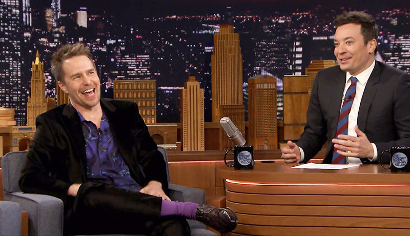 Sam Rockwell rocks The Ace Face