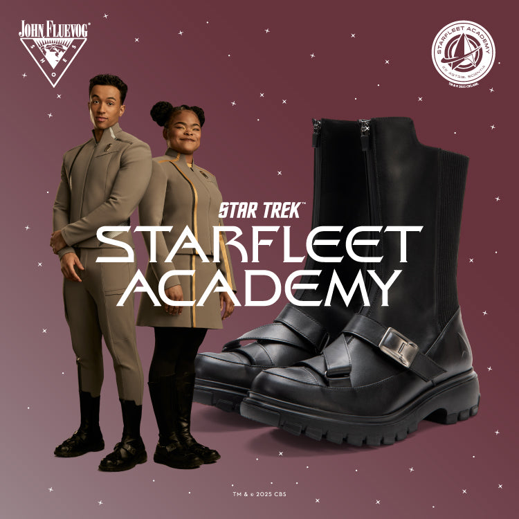Pre-Order: Fluevog x Star Trek: Starfleet Academy Boots at New York Comic Con 2025