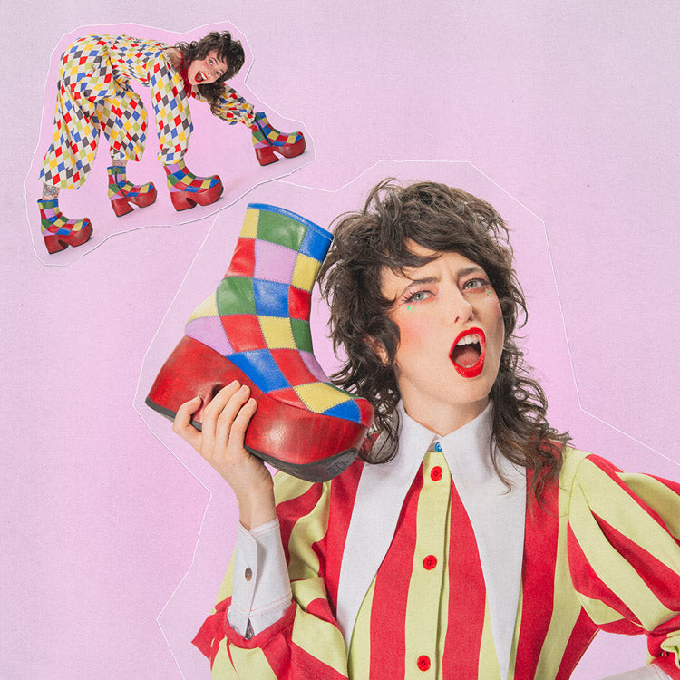 John Fluevog & Sarah Sherman Collaborate on 'Sarah Squirm' Clog Boots