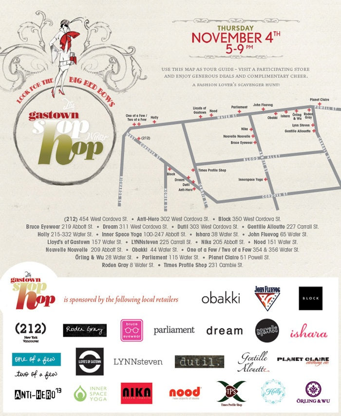 Gastown Shop Hop