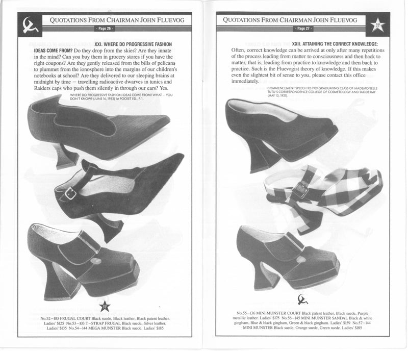 Way Back Wednesday | Quotations From Chairman John Fluevog