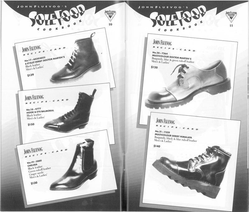 Way Back Wednesday | Academy of Cuisine Sole Food Cookbook & Shoe Catalogue