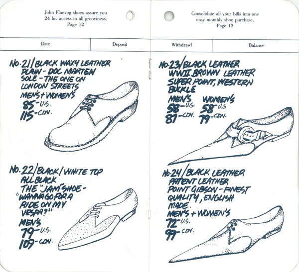 Way Back Wednesday | Bank of John Fluevog