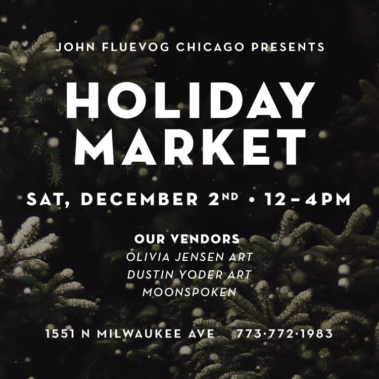 Holiday Market at Fluevog Chicago
