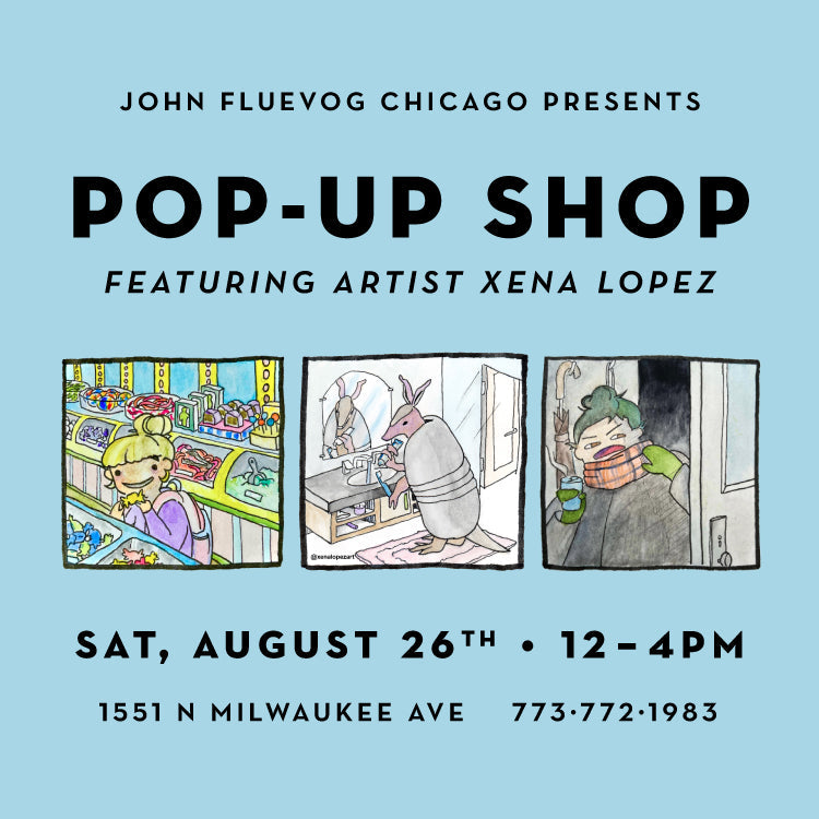 Xena Lopez Pop-Up at Fluevog Chicago