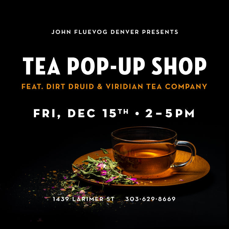 Tea Pop-Up Shop at Fluevog Denver