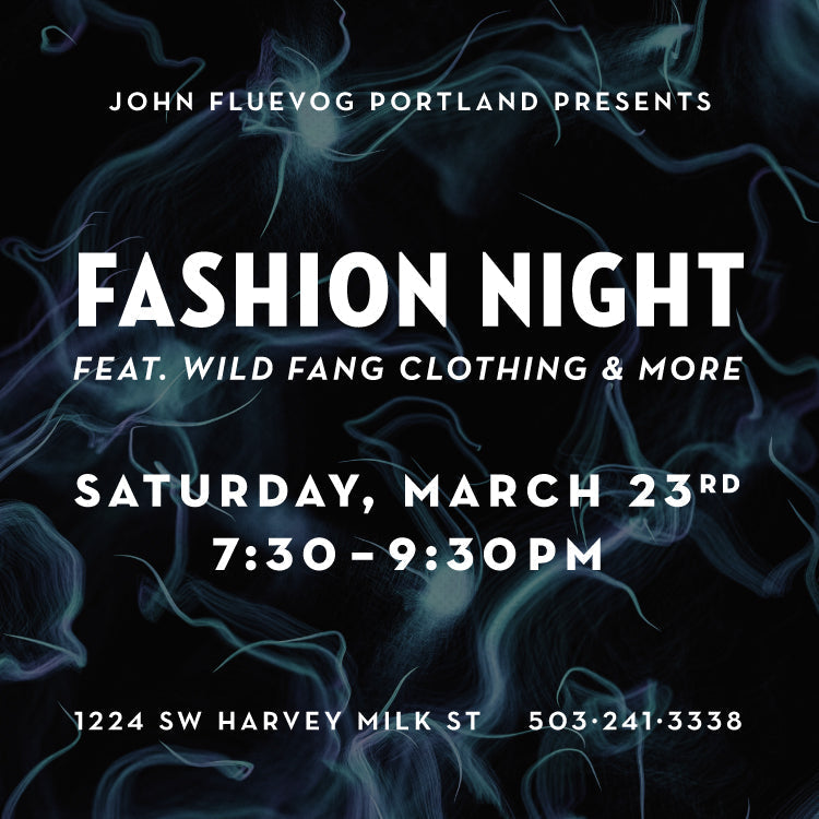 Fashion Night at Fluevog Portland feat. Wild Fang Clothing