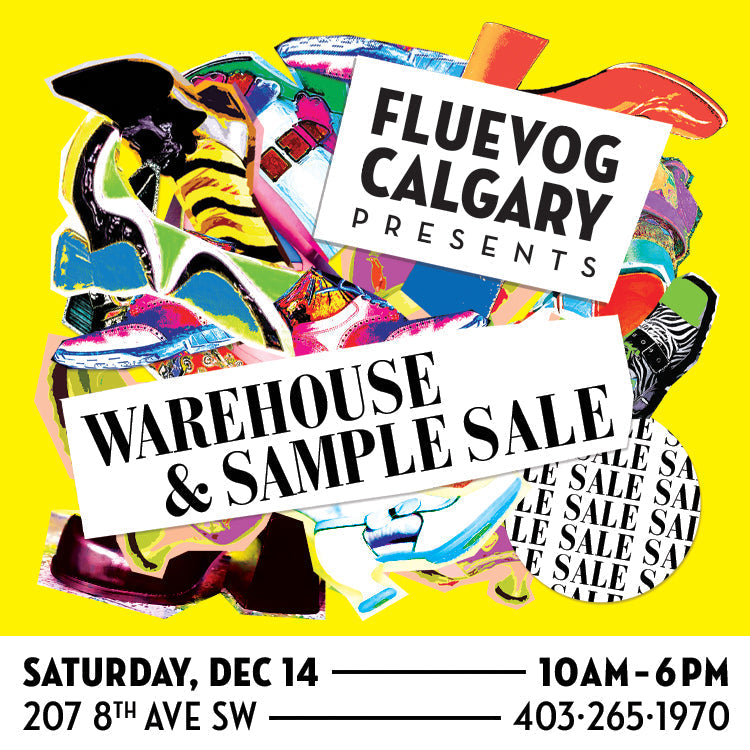 Fluevog Sample Sale in Calgary!