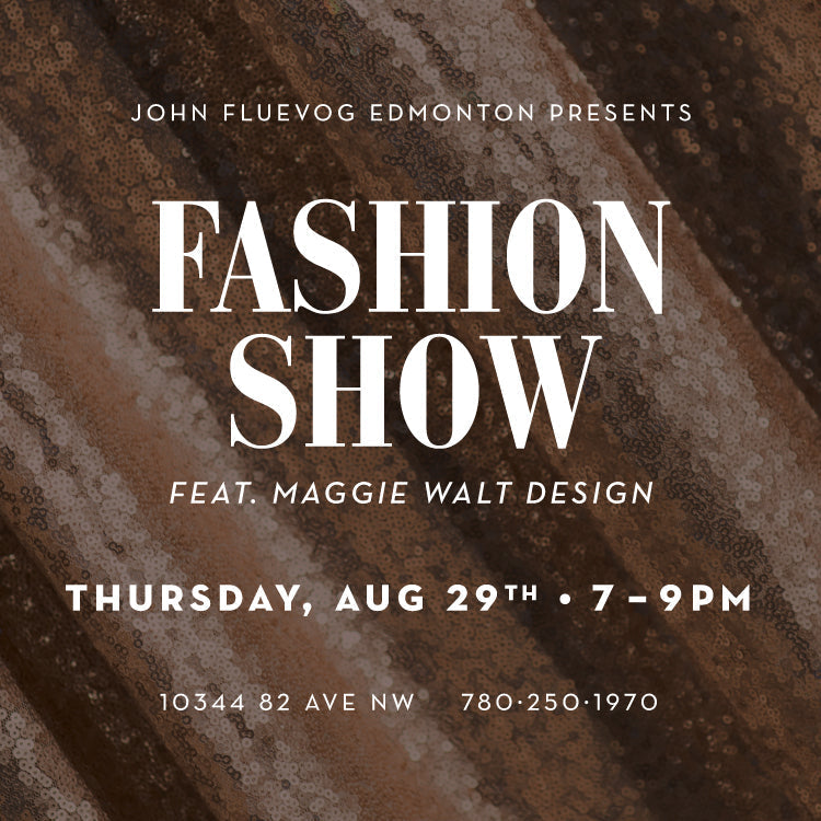 Maggie Walt Design Fashion Show at Fluevog Edmonton