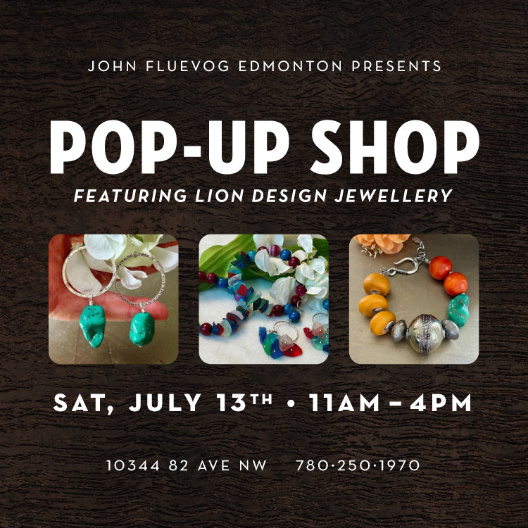 Lion Design Jewellery Pop-Up Shop at Fluevog Edmonton (Cancelled)