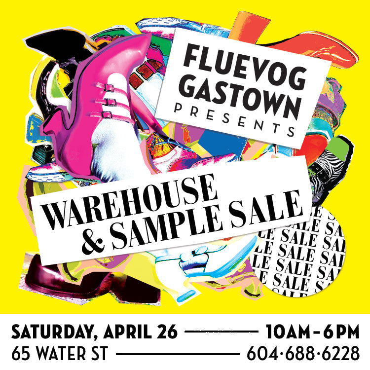 Fluevog Sample Sale in Gastown!