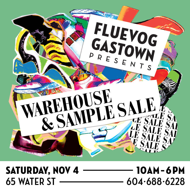 Fluevog Sample Sale in Gastown!