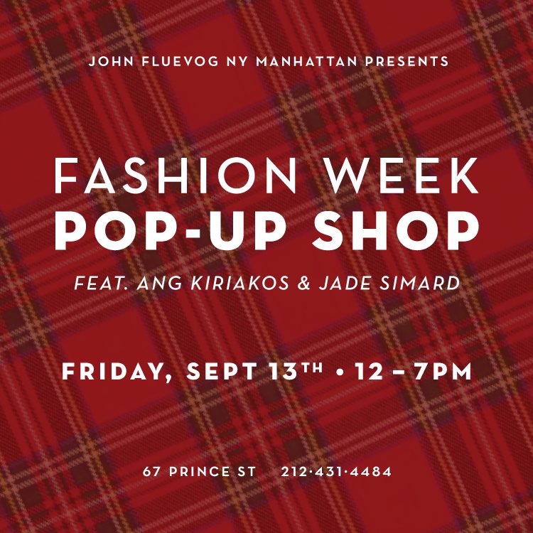 Fashion Week Pop-Up Shop at Fluevog New York Manhattan
