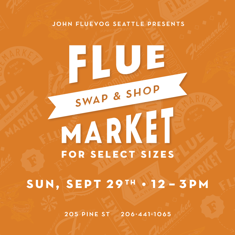 Fluemarket: Swap & Shop Event at Fluevog Seattle on September 29th