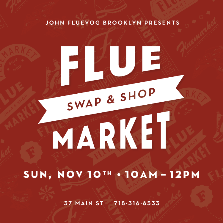 Fluemarket: Swap & Shop Event at Fluevog Brooklyn on November 10th