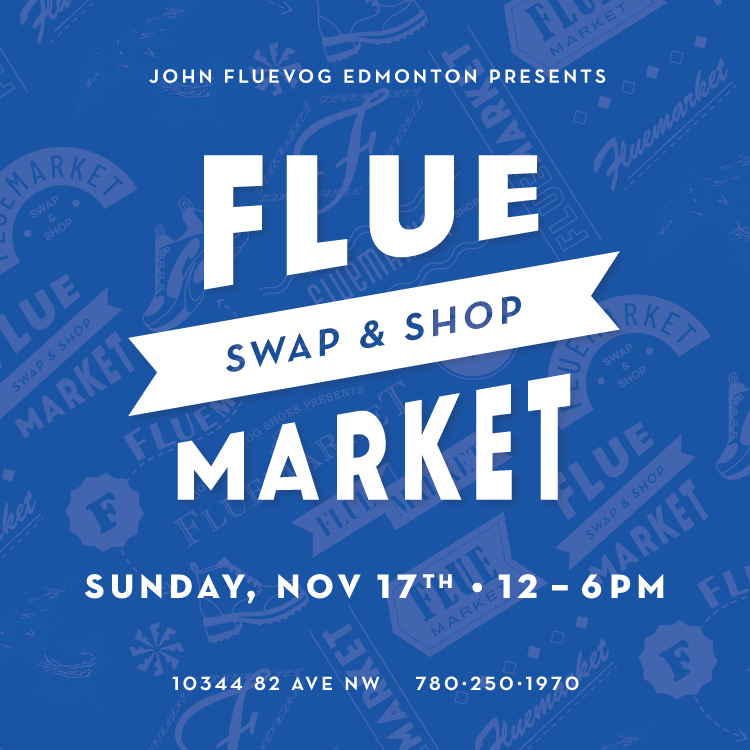 Fluemarket: Swap & Shop Event at Fluevog Edmonton on November 17th