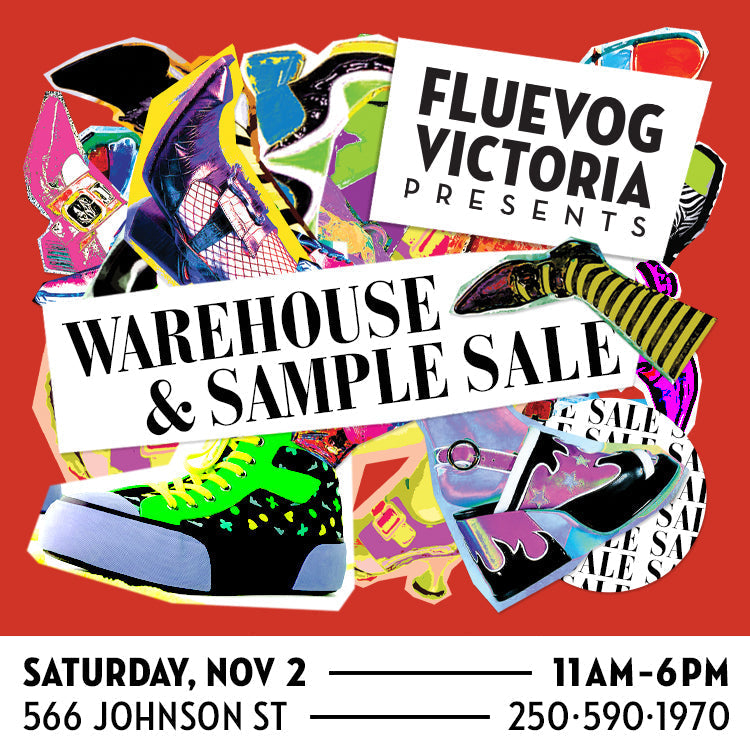 Fluevog Sample Sale in Victoria!
