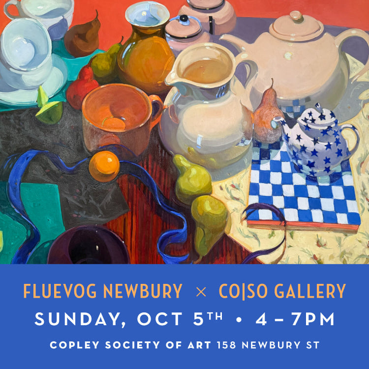 Fluevog x Co|So Gallery Exhibition in Boston on October 5th