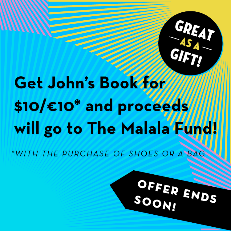 Get John's Book for $10/¬10 and proceeds will go to The Malala Fund!
