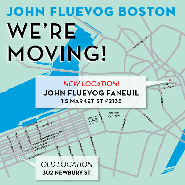 Fluevog Boston moving to Faneuil Hall June 16th!