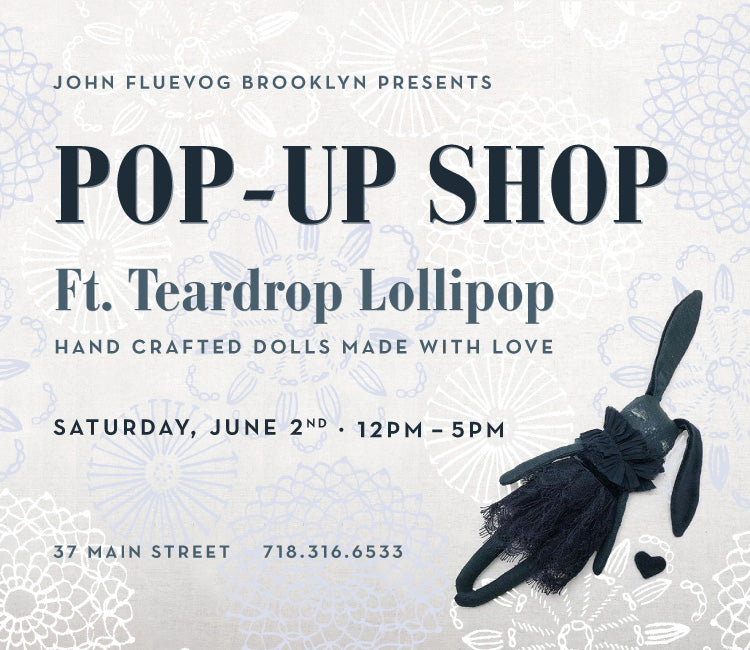 Teardrop Lollipop Pop-Up in Brooklyn!
