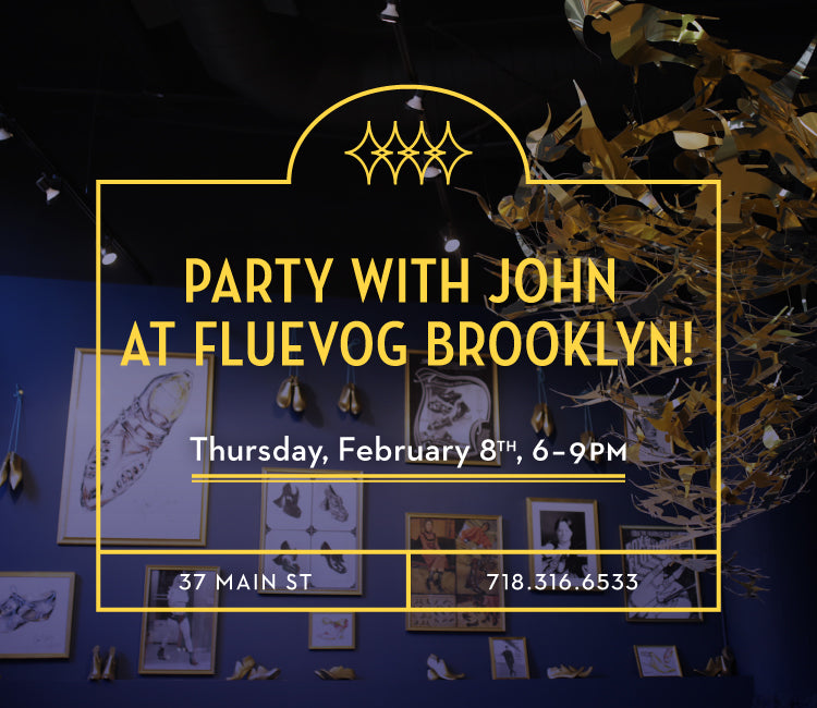Party with John Fluevog in Brooklyn