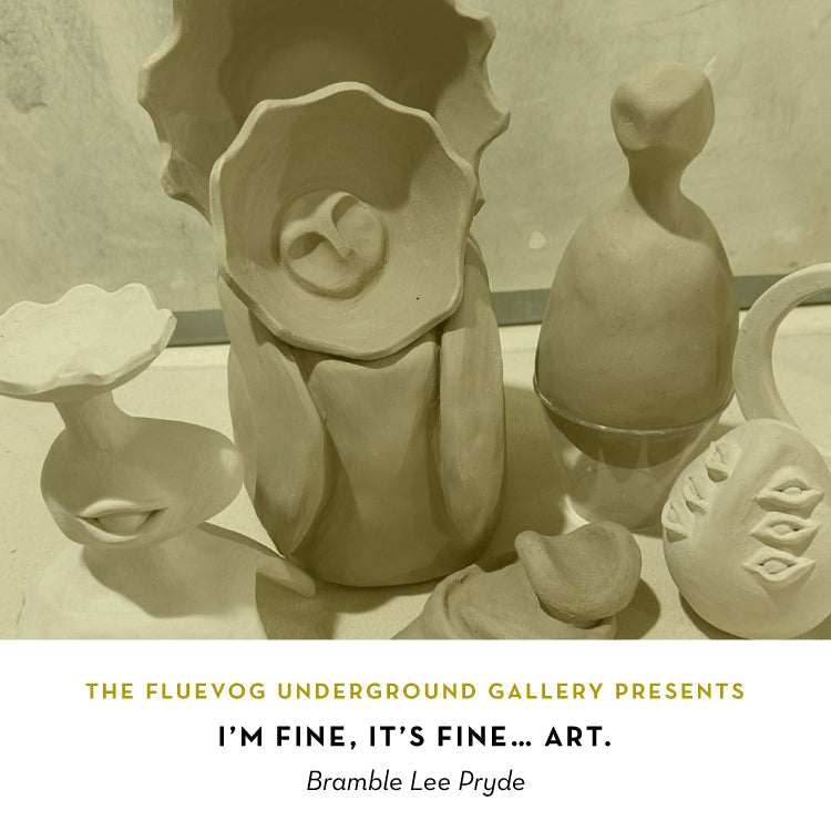 "i'm fine, it's fine... art." at The Underground Gallery in Calgary