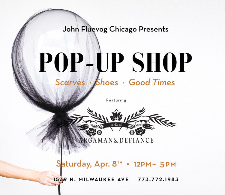 Argaman&Defiance Pop-up Shop in Chicago!
