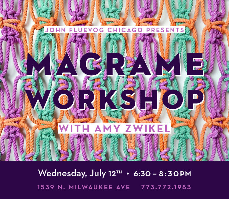 Amy Zwikel Macrame Workshop in Chicago