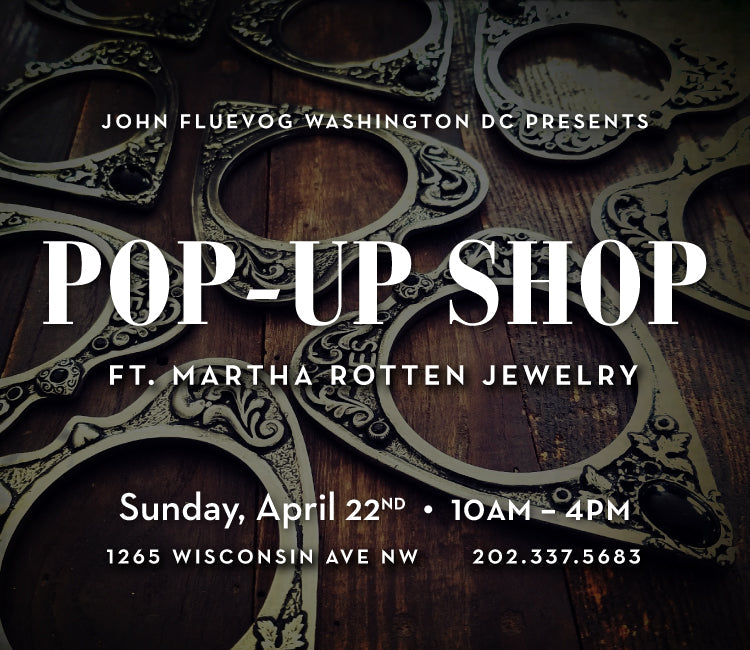 Martha Rotten Jewelry Pop-up Shop in DC!