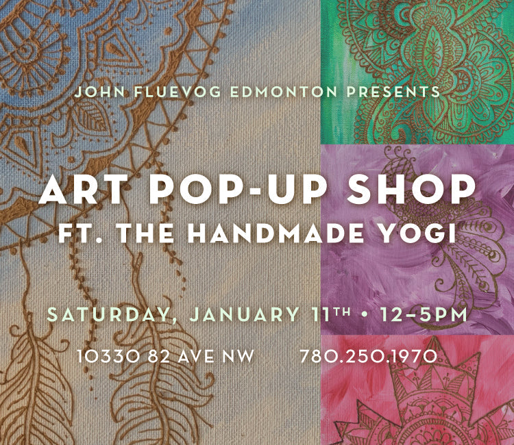 The Handmade Yogi Art Pop-up Shop in Edmonton!