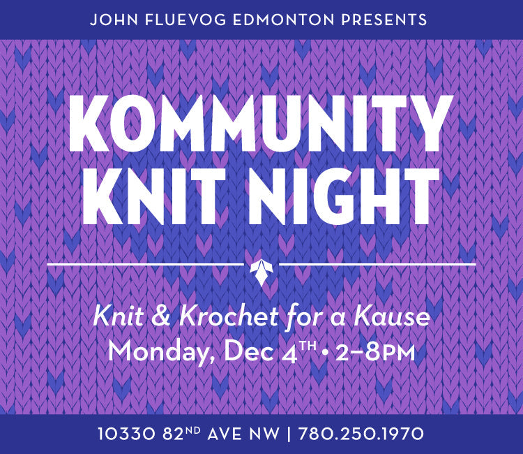 Kommunity Knit Night in Edmonton!