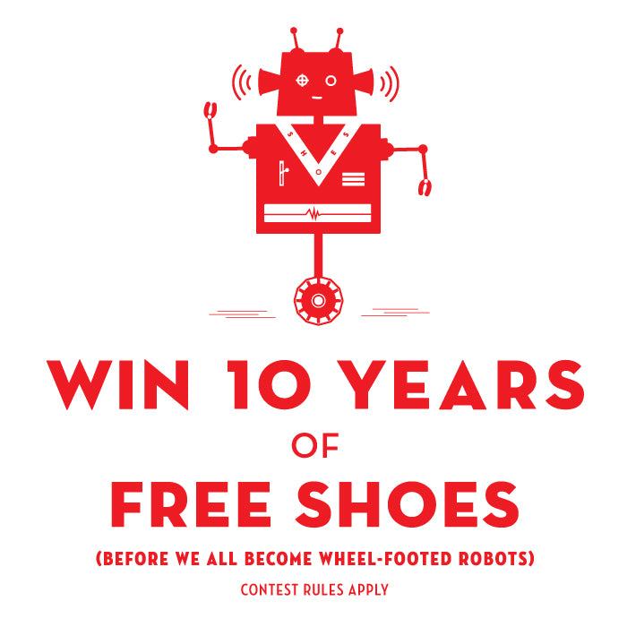 Win 10 years of FREE SHOES