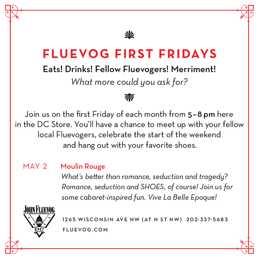 May Fluevog First Fridays at Washington DC