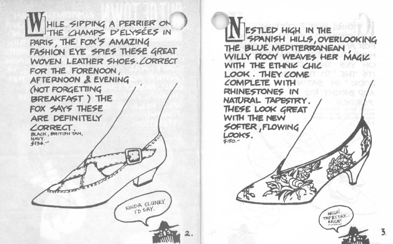 Way Back Wednesday | Across the Fashion Galaxy with Fox and Fluevog