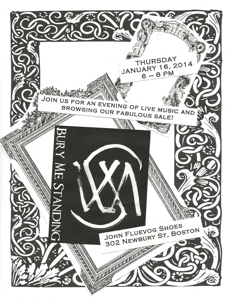 Event: Join us tomorrow at Fluevog Boston for an evening of live music