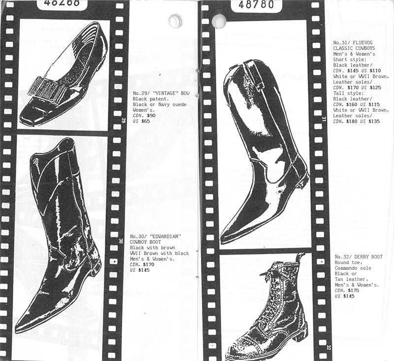 Way Back Wednesday: The Fluevog Report