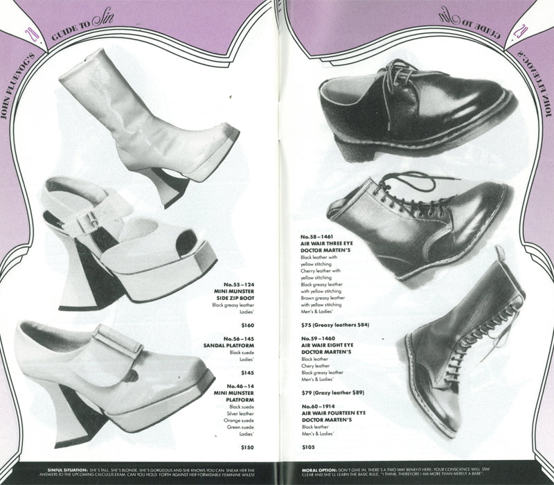 Way Back Wednesday | John Fluevog's Guide to Sin